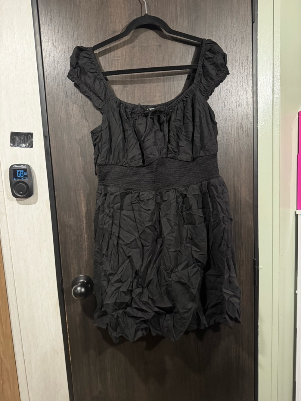 Old Navy Black Ruffle-Trim Sundress